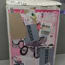 Bayer Design Baby Doll Trendy Pram in Grey/Pink, 67 x 41 x 68 centimeters, 1300800