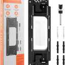 CALIDAKA Door Hinge Jig, Fits 2-1/2" to 6" Hinge Sizes and 1-3/8" to 2-1/2" Door Thickness, Black