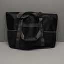 REDCAMP Foldable Travel Bag, Large Sports Bag, 75L/96L/100L, Lightweight Waterproof Tote Bag Black 22"/60l