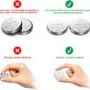 4 x GutAlkaLi 5 Pack CR2032 Batteries - CR2032 3V Battery - CR 2032, 3 Volt Coin Battery