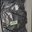 Womens Oversized Faux Leather Jackets Moto Biker Zip Up Bomber Coat Black, Large