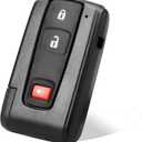 Key Fob Fits for 2004-2009 Toyota Prius, Smart Keyless Entry Remote for Silver Logo only MOZB31EG, 2nd Gen Smart Proximity Remote Control Prius Key 2004 2005 2006 2007 2008 2009