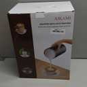 4 IN 1 Single Serve Coffee Maker with Milk Frother and Coffee Grinder, Coffee Maker for K Cup and Ground Coffee, with 30 oz Removable Water Reservoir, 6 to 14 oz. Brew Sizes, Coffee Machine for Home