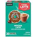 The Original Donut Shop Mocha One-Step Latte, Single Serve Coffee K-Cup Pod, Flavored Coffee, 20 Count