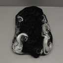 Long Curly Wig with Streaks Goth Bride Wig Women's Tall Beehive Wigs Heat Resistant Synthetic Hair Wigs for Anime Character Halloween Cosplay Dress Up Party (White)