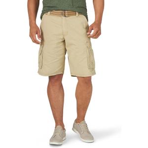 Lee Men's Dungarees New Belted Wyoming Cargo Short (34, Buff)