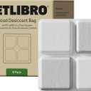 PETLIBRO Pet Food Desiccant Bag, 6 Packs Upgrade Desiccant Packets Keep Cat Food & Dog Food Dry and Fresh, Suitable Model PLAF001, PLAF101, PLAF005, PLAF006, PLAF103, PLAF203 (White)