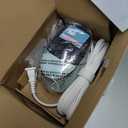 Travel Iron Mini with Steam for Clothes with Dual Voltage, Portable Mini Ironing Machine with Non-Stick Soleplate, Small Iron for Sewing, Quilting and Handcraft (Celadon)