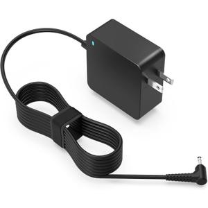 Superer 65W 45W AC Charger Fit for Lenovo Ideapad 82XB 82H8 81WE 82XM 81WR 81WA 81W1 82RK 83EM 83ER 82XQ 81WB 81W0 81WF 82KU 81X7 81WH 83E6 82XL 81W5 82KS 81WQ 82H7 81WD 81W3 Laptop
