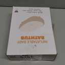 Mink Inflatable Baby Bathtub with Built-in Air Pump, Newborn to Toddler Bath Tub,Portable Travel Shower Basin with Back Support, Deflates and Folds Easily (Olive Bath)