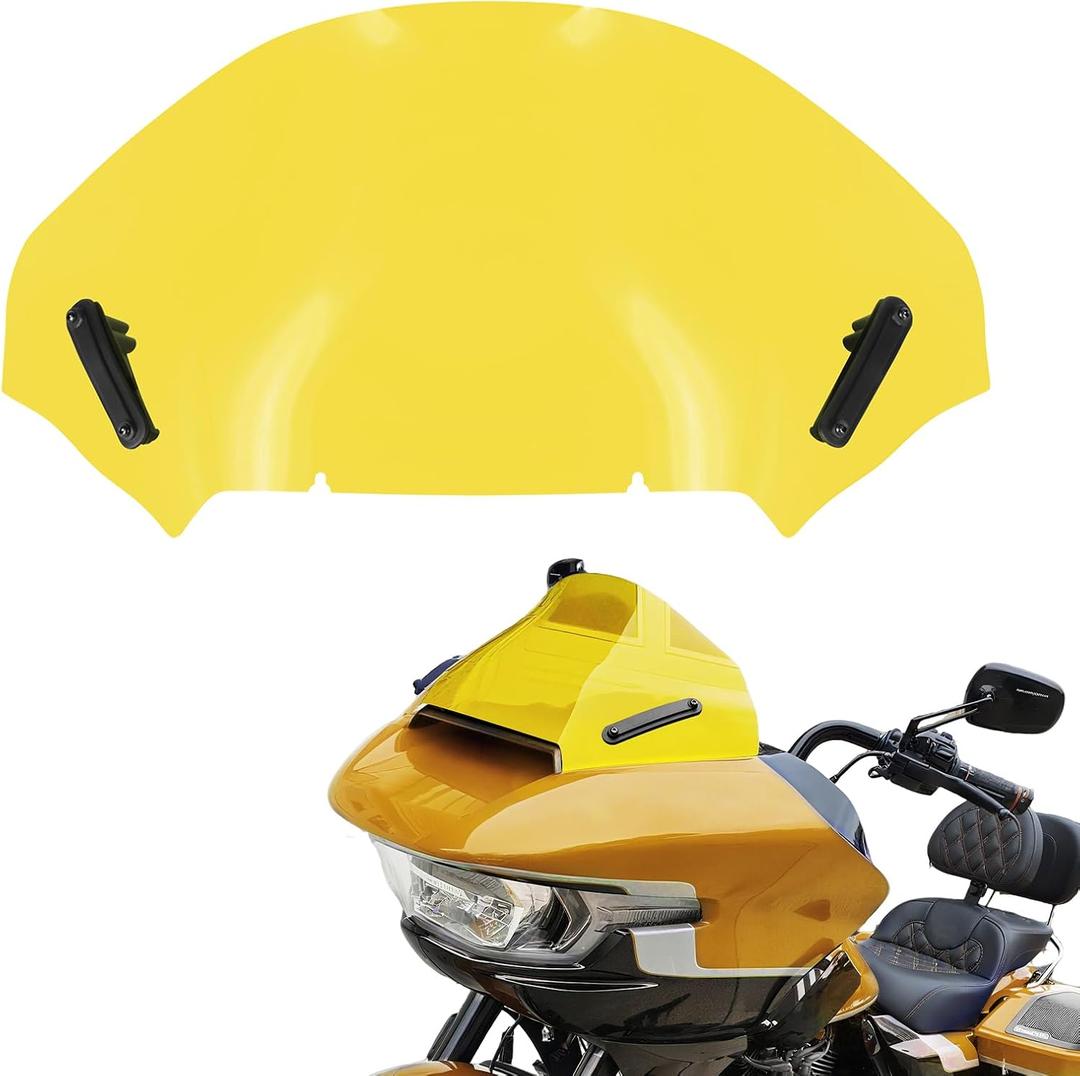 13" Windshield Windscreen Wind Splitter For Harley Road Glide 2023.5-UP