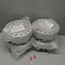 Orion Motor Tech 8x6.5 Wheel Spacers, 2 Inch Wheel Adapters with Studs Compatible with 1994-2011 Dodge Ram 2500 3500 1988-1998 Ford F250 F350, 8x165.1 Wheel Spacer Kit with 130 mm Hub Bore, Set of 4