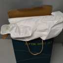 LBRO2M 1000 Thread Count 100% Cotton Sheets Set,California King Size Bed Sheet 4 Piece Sets,Long Staple,16 Inches Deep Pocket,All Season,Bedding Super Soft Comforterble Breathable,Sateen(White)