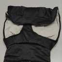 Fuzzy Dog Sweaters for Large Dogs Pet Hoodie Clothes Warm Soft Pet Coats Hooded Sweatshirt Dog Sweaters for Extra Large Dogs(Black-XL)