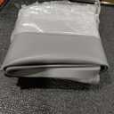 URMONA Waterproof Silicone Under Sink Mat 31'' x 22'' Shelf Liner for Kitchen and Bathroom, Cabinet and Counter Protector, Storage and Organizers, Litter Mat, Pet Cat Puppy Essentials(Dark Grey)