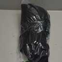 Chvity Women Sexy Backless Bow Tied Long Lantern Sleeve Pullover Sweaters Fall Winter Trendy Clothes (Medium, Black)