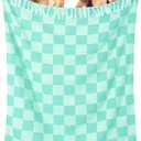 Giant Beach Towel Blanket Autumn Outing Stuff for Women & Men Road Trip Camping Gear Ship Cruise Gear Must Haves Large L Aqua Plain Pattern Yard Mat Airplane Accessories Travel Gadgets