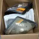 Semi Trucks Headlight Pair Compatible with 2004-2017 VOLVO VNL (Including All Bulbs),VNL Headlamp White Assembly