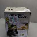 Hamilton Beach Food Processor & Vegetable Chopper for Slicing, Shredding, Mincing, and Puree, 8 Cup, Black
