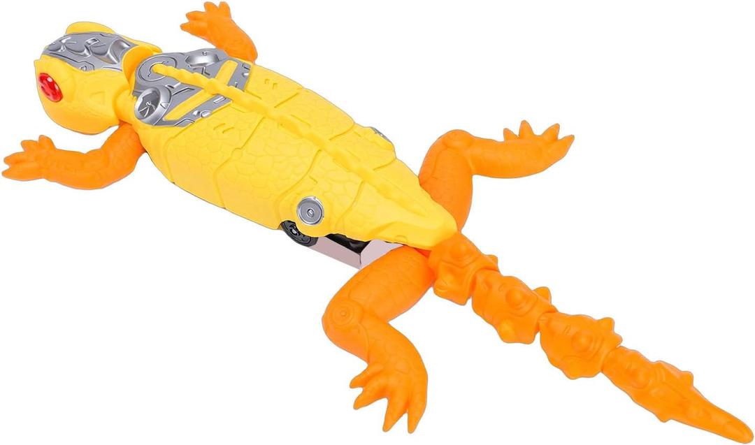 Alomejor Remote Control Lizard, 360 Degree Rotation Rechargeable RC Gecko Toy for Kids, with Lifelike Appearance and Easy Control for Indoor Outdoor Play