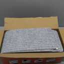 MBIGM 8" X 30" (15 in Pack) Non-Slip Carpet Stair Treads Non-Skid Safety Rug Slip Resistant Indoor Runner for Kids Elders & Pets with Reusable Adhesive - Light Gray - Carpet Pads for Stairs