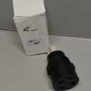 Dryer Adapter Compatible with NEMA 10-30P to 14-30R 3 prong to 4 prong Dryer Adapter Convert 10-30P Plug to 14-30R Receptacle, 220V 30 Amp 4P Newer Dryer to 3P Older House Adapter