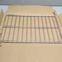 WPW10256908 Oven Rack Stove Replacement Parts for Whirlpool 304 Stainless Steel Gas Range Oven Rack 24 x 15.75 Inch Roper Maytag Kenmore jennair Amana Electric Shelf Rack W10256908 Oven Racks 2 Pcs