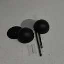 Helmet Stand - Metal Rotation Stand for Motocycle, Caps, Hats & Rugby Helmets (halfball*2)