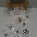 20 Pcs Honey Bee Figurine Realistic Animal Bee Figurine Set Various Bees Model Fake Bees Early Educational Insect Garden Creatures Collection for Project Cake Topper Birthday