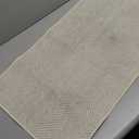 Color&Geometry Extremely White Beige Small Ultra Thin Indoor Door Mat 17"x30", Machine Washable Front Door Mat Non Slip, Low Profile Entrance Mat Indoor, Absorbent Carpet for Inside Use (FOLD) (1'5" x 2'6" (Rectangular), White Beige (Very Light Khaki))