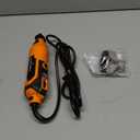 Sharp Pebble Electric Chainsaw Sharpener Kit - Comes with Chain Saw Sharpener Tool, 4 File Size Sharpening Wheel Bits, Angle Attachment, Wrench & eBook