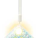 Gaiatop Rechargeable Hand Warmers, 4000mAh Double-Sided Hot Hands with 3 Heat Settings, Light and Strap, Cute Portable Pocket Electric Heater, Stocking Stuffers Reusable Outdoor Gifts for Women Men (Boho Swirl)