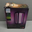 Philips Hue Impress Outdoor Smart Wall Light, Black - 16W, White and Color Ambiance LED Light - 1 Pack - Requires Hue Bridge and Outdoor Power Supply - Control with Hue App and Voice - Weatherproof