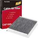 Puroma Cabin Air Filter with Activated Charcoal Layer, Replacement for CF12150, 6081C, 12150-C1, Compatible with Ford Expedition, F-150, F-250, F-350, F-450, F-550 Super Duty, Lincoln Navigator