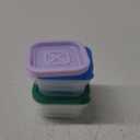 Jacent Clear Square Food Storage Container with Lids One Hair Clips
