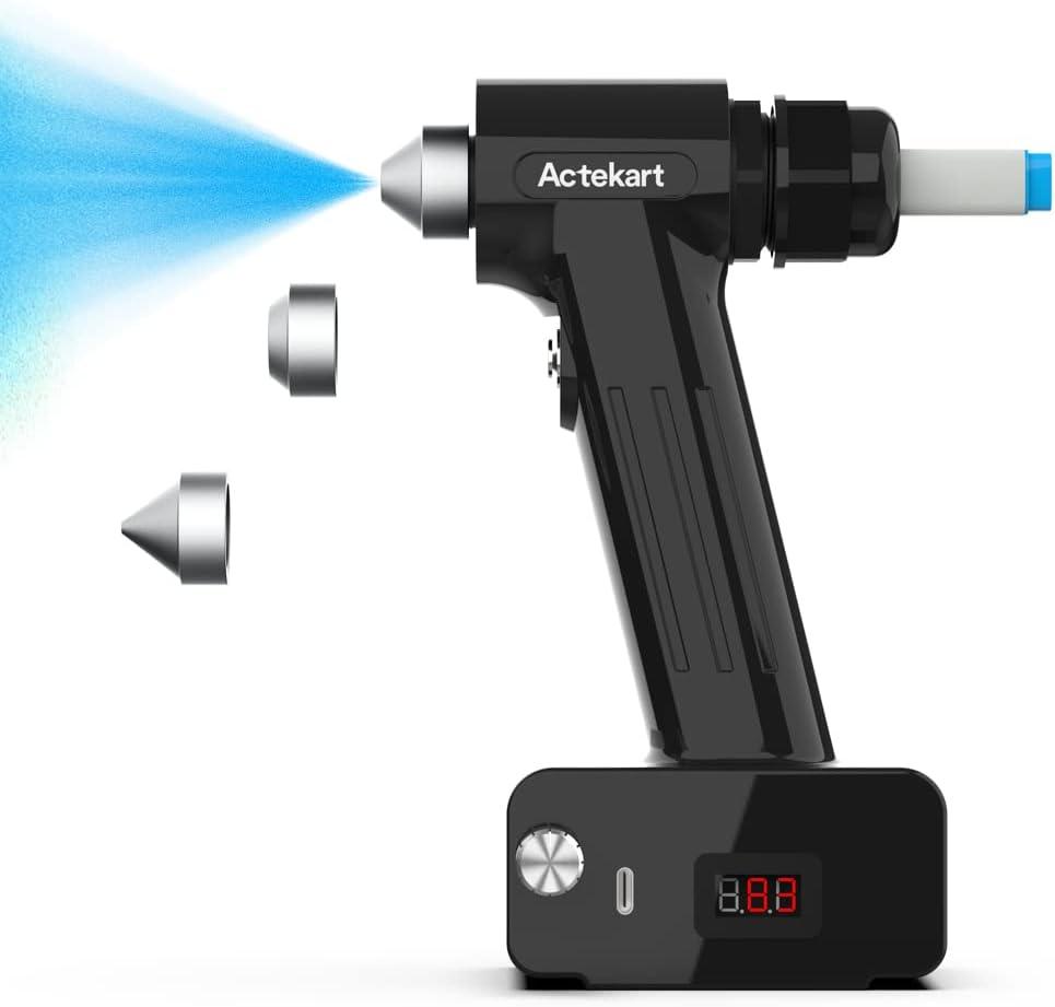 Actekart Gundam Marker Airbrush: Fits 0.7-1.0mm & 2.0mm Markers | Cordless Rechargeable Marker Airbrush for Gundam Model Kits, DIY Crafts, Stencils and Art Painting