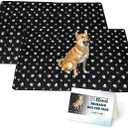 EZwhelp Reusable Dog Pee Pads, Washable Waterproof Mats for Dog Potty Training or Whelping Pads, 48x48 Inch, 2 Pack