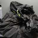 Waterproof Car Cover, 
Windproof Rain Sun Protection Outdoor Covers with Zipper Black