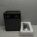 Karaoke Machine for Adults, Portable Bluetooth Speaker with 2 Wireless Microphones and Lights Show, Karaoke Speaker with Bass & Treble, Supports for TWS,USB,FM,REC,AUX in,TF Card for Party/Meeting (Black)