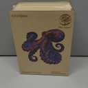 Mys Aurora Octopus Puzzles for Adults 500 Pieces, 5MM Thick Wooden Jigsaw Puzzles, Unique Shape Puzzle Ocean Wood Puzzles for Adults and Kids Birthday Gifts Family Game 17 * 17inch