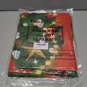 Breling 6 Pcs Christmas Kitchen Curtains Christmas Window Valance Curtain Decoration Xmas Rod Pocket Short Drapes Set for Classroom Living Room Bedroom Holiday Decor 36x24 in(Xmas Balls)