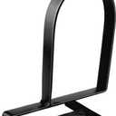 Book Ends for Shelves: Black Metal Book Ends, Heavy Duty Bookend Supports for Shelves, Non-Skid Book Organizer for Home Office School Supplies