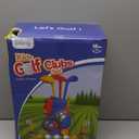 Liberry Toddler Golf Set, Upgraded Kids Golf Cart with Unique Shoulder Strap Design, Indoor Outdoor Sports Toys Gifts for Boys Girls 1 2 3 4 Years Old (Blue)