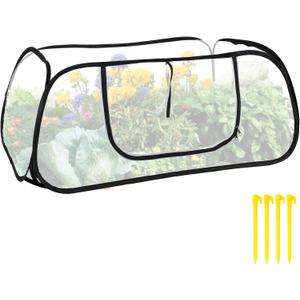 47x20x16 Inch Pop Up Mesh Plant Cover for Garden Raised Beds