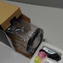 Jellyfish Lamp LED Mood Night Light with 7 Color Changing, Remote Control Large Jellyfish Aquarium Tank Night Light to Decorate Home Office, Gifts for Kids Teens Adults, 5.12" Dia x 11.42" H (Black)