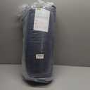 malu Extra Large Reading Pillow- Ergonomic Pillow- Back Pillow for Bed+ Rolling Mat for Neck Support- with Shredded Memory Foam- for Sitting Up in Bed, Couch or Floor