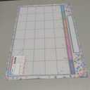 Ashley Productions ASH91041 Smart Poly Chart, Confetti Calendar, Polypropylene (PP), 13" x 19"