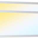 1x4 LED Flat Panel Light, Drop Ceiling Lights Fixture, Selectable Features, 20W/25W/30W/35W/40W, 3000K/3500K/4000K/5000K/6500K, Dimmable (0-10V), for Office Kitchen, ETL Listed (1x4FT-2Pack)