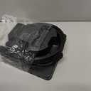 Bluetooth Headset, 60hrs Noise Canceling V5.2 Over Head Headphones, Single Ear Trucker Wireless Headset with Mic, Mute Button, Multipoint, for Phones PC Computer Truck Driver Office Work - Black (Carbon)