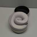 Memory Foam Travel Neck Pillow for Airplane, 360 Head Support Travel Essentials for Long Flights, Breathable Cover and Compact Storage Case, Portable Gift for Men and Women